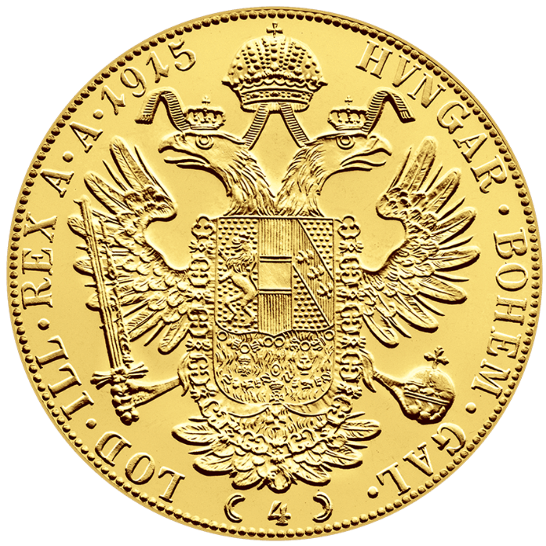 Austria 4 DUCAT GOLD Product No. 30