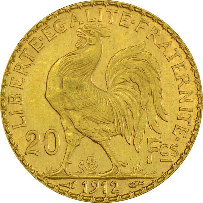Frankreich 20 Francs Gold