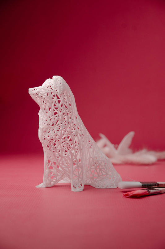 Collie Geo Sculpture