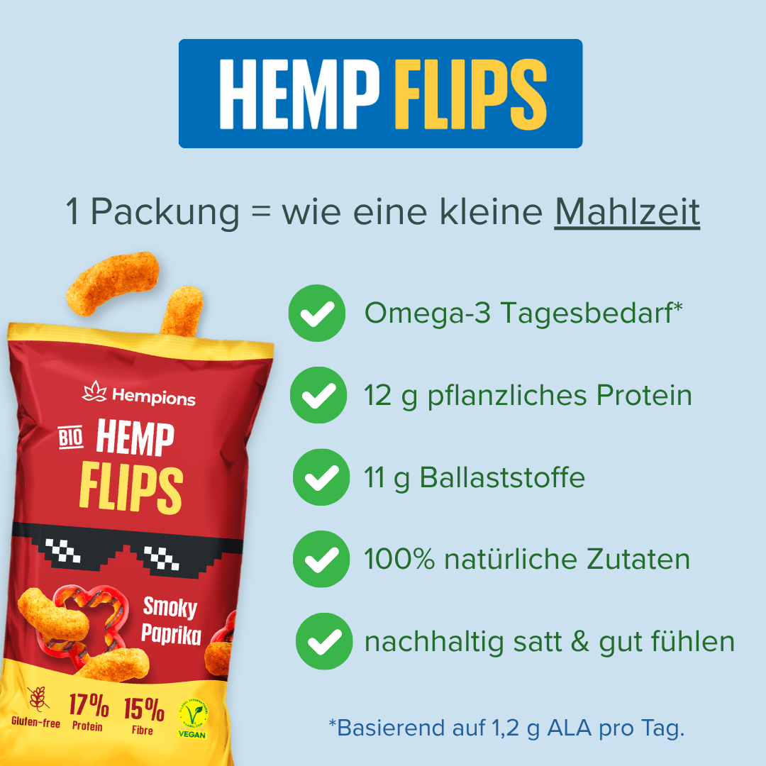 Bio Hemp Flips Smoky Paprika