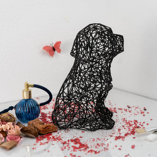 Adorable Puppy Wire Design