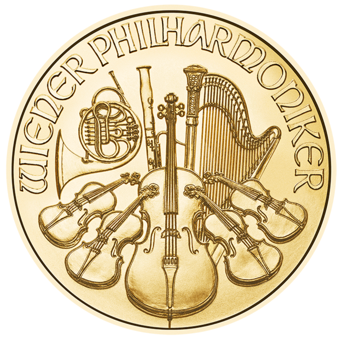 Austria 1/10 OUNCE GOLD VIENNA PHILHARMONIC    Product No. 110