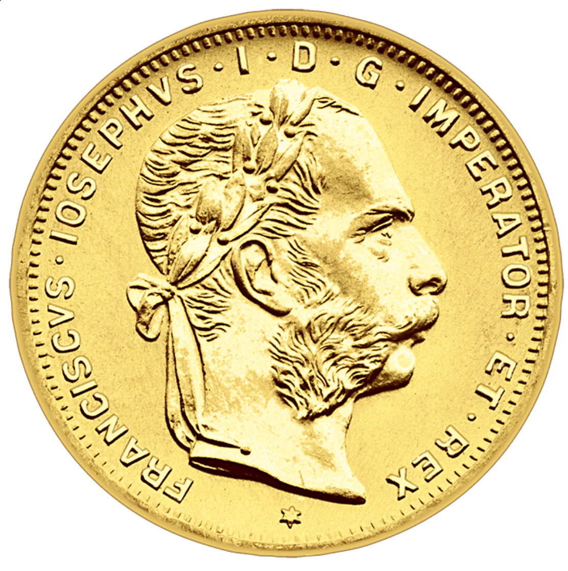 Austria 8 EIGHT GULDEN GOLD Product No. 80