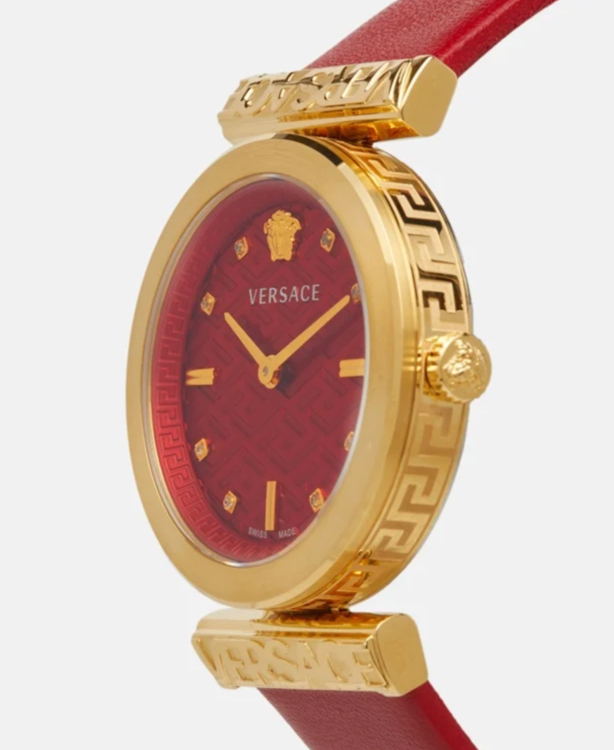 Versace Watch with diamonds Colour Gold