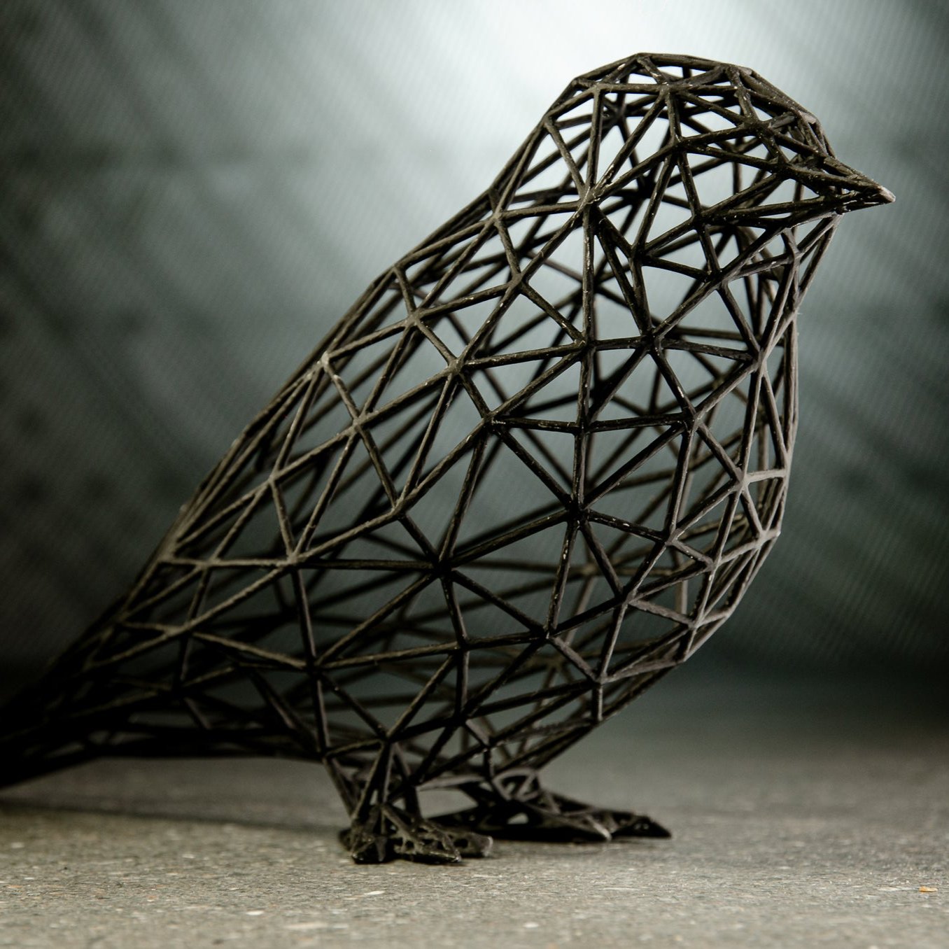 Small Sparrow Charming Sculpture