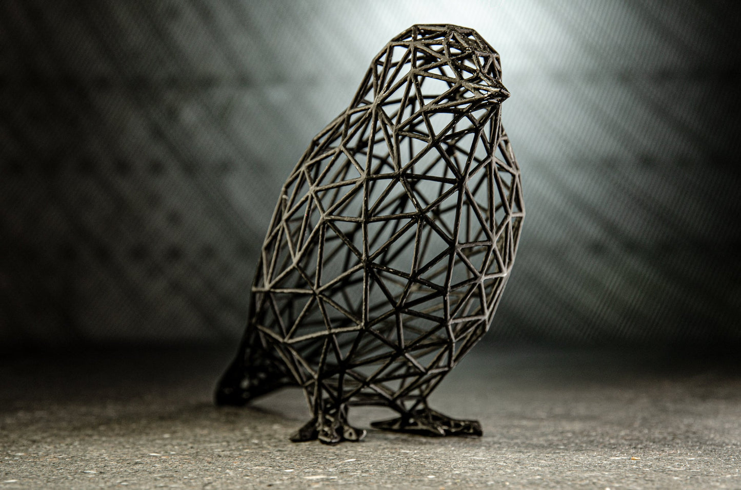 Small Sparrow Charming Sculpture