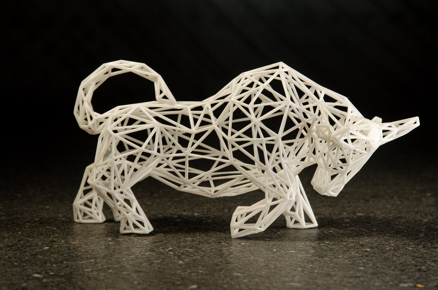 Bull Decor Sculpture