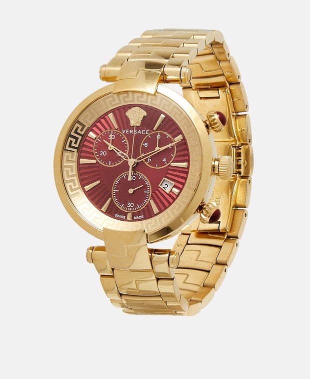 Versace chronograph Colour Gold