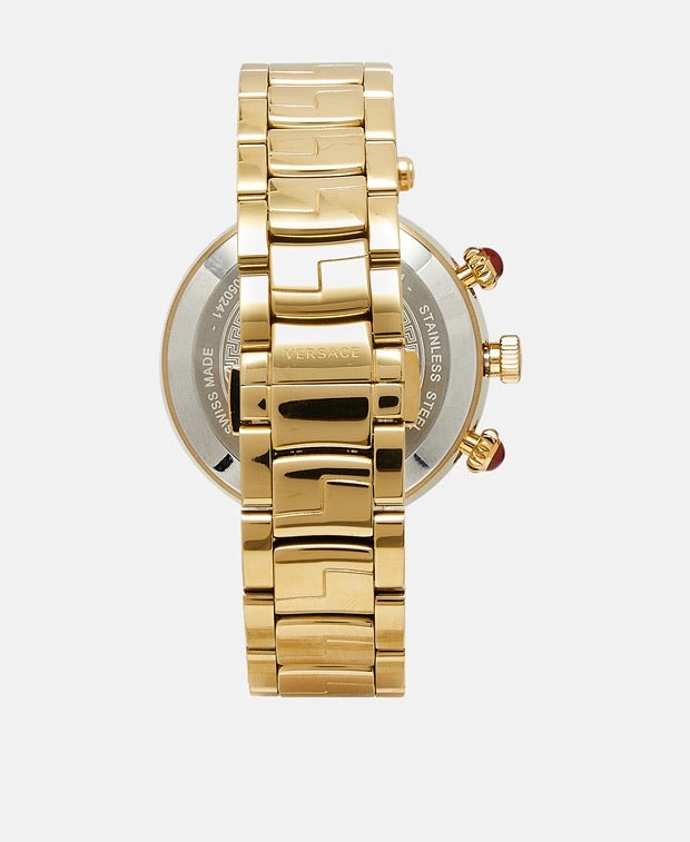 Versace chronograph Colour Gold