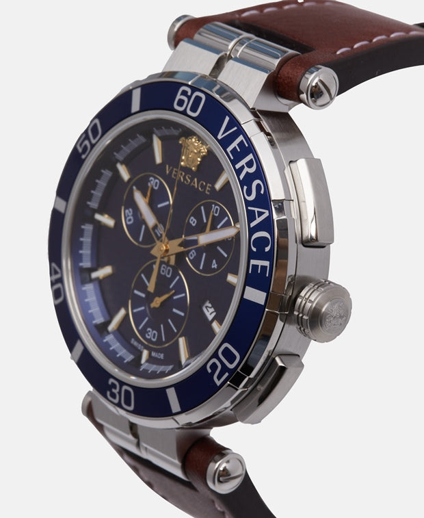 Versace Chronograph Colour Silver