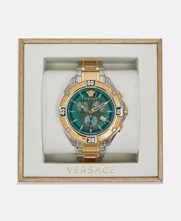 Versace Chronograph Colour Silver