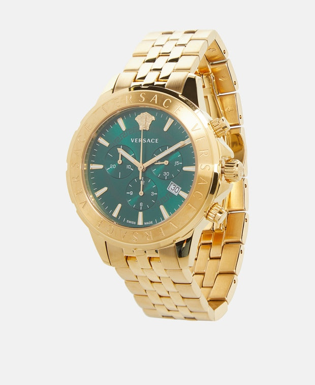 Versace Chronograph Colour Gold