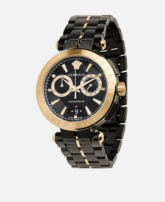 Versace Chronograph Colour Gold