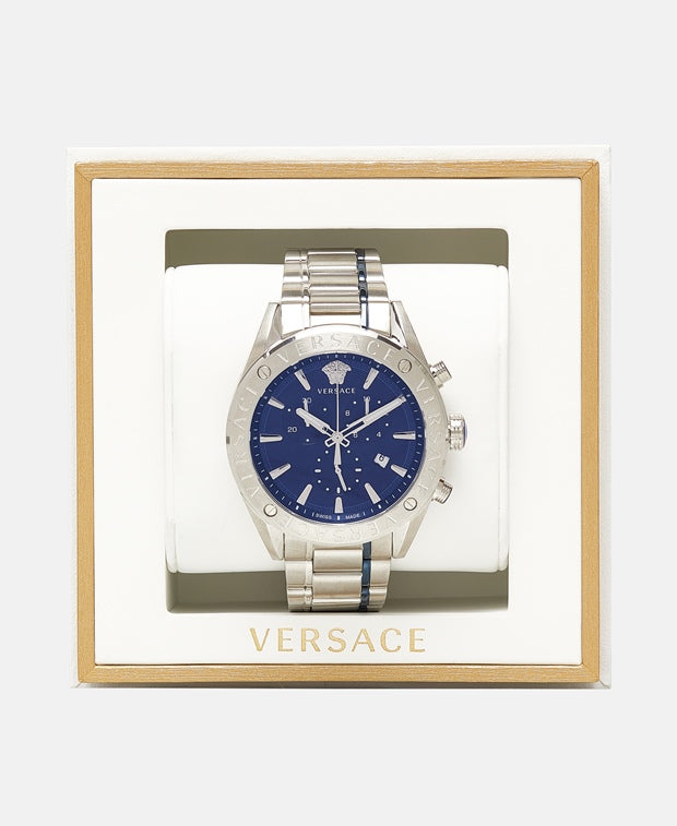 Versace Chronograph Colour Silver