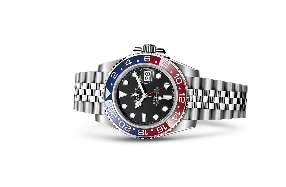 Rolex GMT-MASTER II Oyster, 40 mm,  Oystersteel M126710BLRO-0001